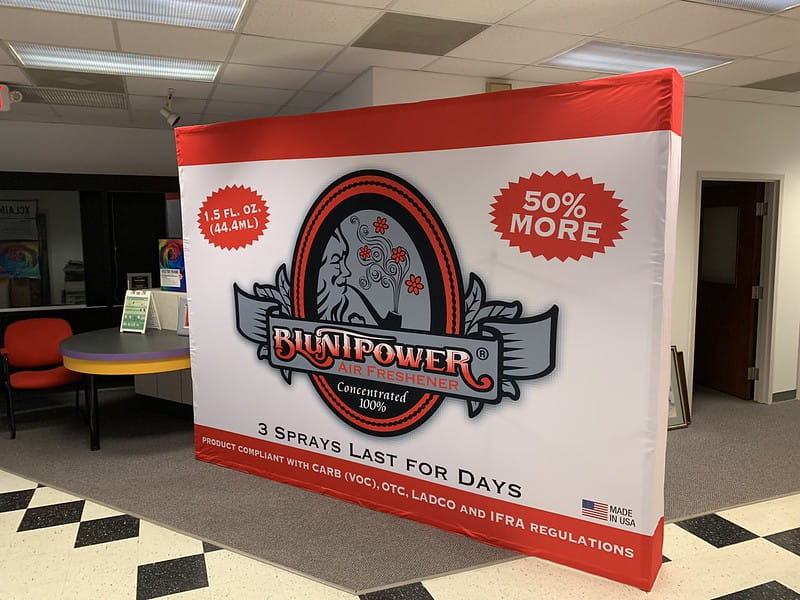 Booth Signage Example
